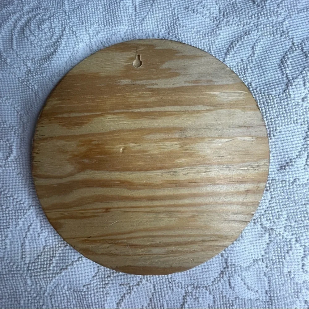 Vintage Hand Carved Wood Moose Wall Art Plaque Rustic Lodge Cabin Decor‎ 11.5